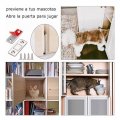 14 Piece Set Of Slim Cabinet Door Magnets Cold Rolled Steel Non Porous Bonded Magnetic Closure For Kitchen Closet Closing