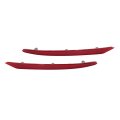 Ford Fusion Police Responder Hybrid 2019 2020 Bumper Reflector Driver And Passenger Side Pair Rear Red Lens Replacement For 