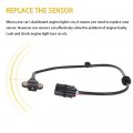 Ocpty Engine Camshaft Cam Shaft Position Sensor Fits 2003 2004 2005 2006 For Kia Sorento