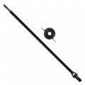 Caltric Rear Prop Shaft With Bearing Compatible Polaris Rzr Xp 1000 2015-2018