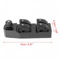X Autohaux Master Driver Side Power Window Switch 202005158 Replacement For Chevrolet Aveo Aveo5 2007-2011 Pontiac G3 Wave 2009
