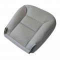 Secosautoparts Passenger Side Bottom Replacement Leather Seat Cover Gray Compatible With Chevy Suburban 1500 2500 Tahoe