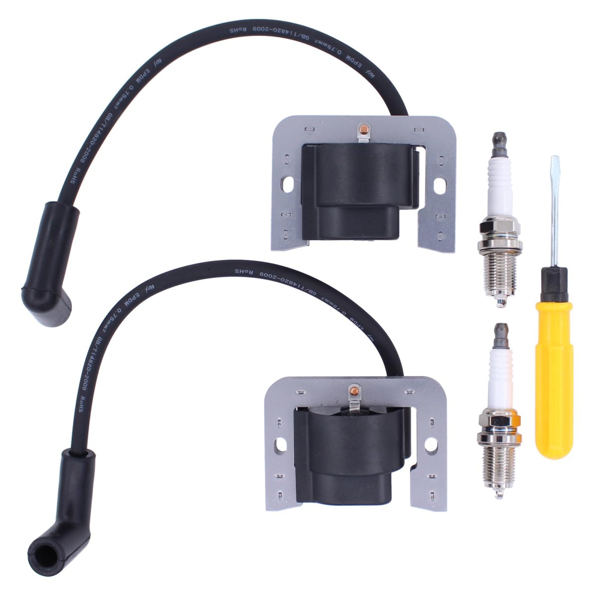 Ignition Coil Module And Spark Plug For Kohler Sv710 Sv720 Sv730 Sv740 Sv810 Sv820 Sv830 Sv840 23 Hp Engine Courage Twin Series