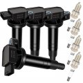 Aintier Ignition Coil Coils Iridium Spark Plugs Uf316 For Scion Toyota Echo Prius Camry Yaris 20 2002 2003 2004 2005 2006 2007