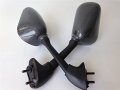 Httmt Mt066- Motorcycle Oem Aftermarket Carbon Fiber Mirrors Compatible With 2000-2001 Fzs600 Fazer 2001-2003 R1 2001-2002 R6