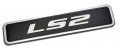 Ls 2 Old School Real Aluminum Auto Emblem Badge Nameplate For Gm General Motors Performance Chevy Chevrolet Corvette Ssr 2005