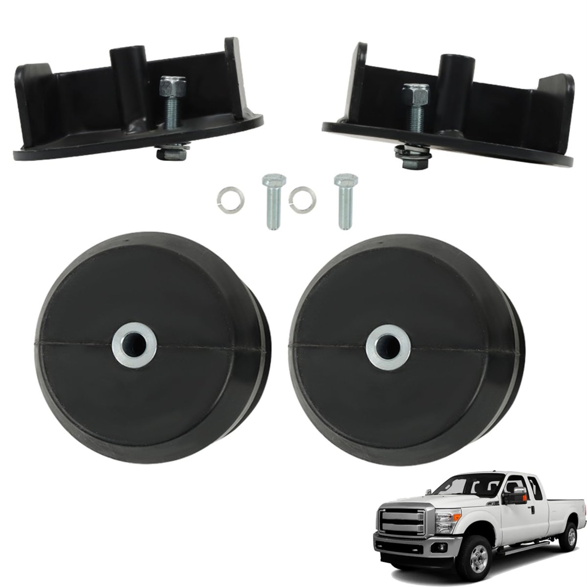 Suspension Helper Spring Rear Kit Replacement For F-250 Super Duty 6 2l 7l 2011-2016 Fr250sdg
