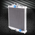 G-plus 2 Row 42mm Performance Aluminum Radiator Compatible With 1992 1993 1994 1995 1996 1997 1998 1999 2000 Honda Civic D15