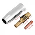 11 Pcs Contact Nozzle Tip Holder 15ak Mig Welding Torch Tips Kit