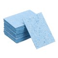 Soldering Sponge 1 97 X 38 Rectangle Replacement Welding Iron Tip Cleaning Pads Special High Temperature Blue 15pcs 