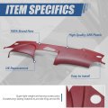 Front Abs Molded Dash Board Cover Cap Overlay For Acura Tl 2004-2008 Textured Maroon