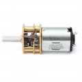 Uxcell Dc 6v 100rpm Micro Speed Reduction Motor Mini Gear Box With 2 Terminals For Rc Car Robot Model Diy Engine