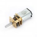 Uxcell Dc 6v 100rpm Micro Speed Reduction Motor Mini Gear Box With 2 Terminals For Rc Car Robot Model Diy Engine