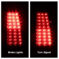 Acanii For 2003-2006 Chevy Silverado 1500 2500 3500 Smoked Lens Led Tail Lights Brake Stop Lamps Pair Set Left Right