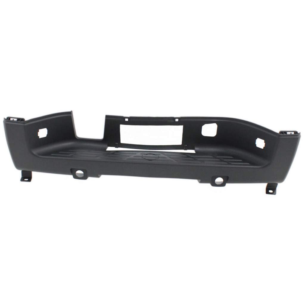 Chevy Silverado Bumper Step Pad 1500 2007-2013 Rear Center Black W Rear Object Sensor Holes Gm1191128 15284309