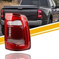 Dasbecan Tail Light Assembly Led For Dodge Ram 2500 3500 2019-2023 Rear Lamp Right Passenger Side 68361720ah Red Cover 