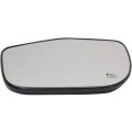 Heated Driver Side Mirror Glass For Ford Explorer 2002 2005 Flat With Backing Plate 1l2z17k707ba Fo1324106 
