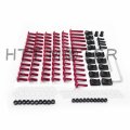 Httmt Mt215-017b- Complete Fairing Bolts Screws Fasteners Kit Compatible With Suzuki Gsxr 600 750 1000 Red