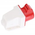 16a 5pin Industrial Plug Wall Surface Mount Socket 3 Phase Waterproof 220a 380v 240a 415v 3p N E Supplies For Agriculture