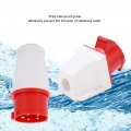 16a 5pin Industrial Plug Wall Surface Mount Socket 3 Phase Waterproof 220a 380v 240a 415v 3p N E Supplies For Agriculture