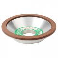 Generic Hard Steel Bowl-shape Diamond Grinding Wheel 125mm Concentration