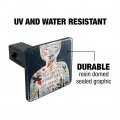 The Entire Universe Is Inside You Spiritual Tow Trailer Hitch Cover Plug Insert