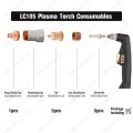 Lc105 Torch Consumables Kit 40a For Lincoln Tomahawk 1500 Plasma Cutter 11pcs