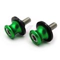 Xkh Group 10mm Anodized Cnc Swingarm Spools Sliders For Motorcycle Street Racing Road Bike