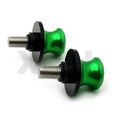 Xkh Group 10mm Anodized Cnc Swingarm Spools Sliders For Motorcycle Street Racing Road Bike