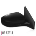 Ni1321262 Factory Style Passenger Right Side Mirror Manual Folding Power Adjust Heated Glass Compatible With Sentra 13-15 Paint