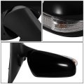 Sc1321110 Factory Style Passenger Right Side Mirror Power Folding Adjust Heated Glass Turn Signal Compatible With Toyota