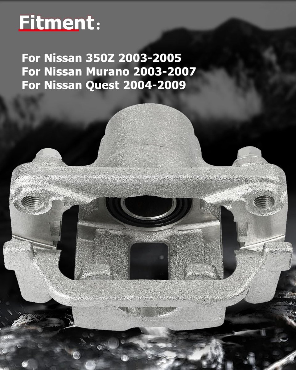 Rear Left Disc Brake Caliper Assembly With Bracket 19b2792 For Infiniti G35 2003 2005 Nissan 350z Murano 2007 Quest 2004 2009