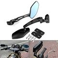 2x Motorcycle Side Mirror Motorbike Rear View Left Right Mirrors Installed On Fairing Fit For Most Street Bike Cruiser Chopper