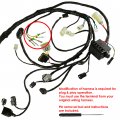Caltric Wiring Harness Compatible With Honda Rincon 680 Trx680fa 2015-2017 32100-hn8-f40 New