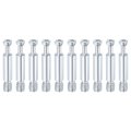 10pcs 35mm Furniture Connecting Fittings Thread Bolts Dowels Screws Metal Dowel Fitting Fasteners For Cabinet Drawer And 