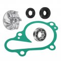 Water Pump Rebuild Kit With Impeller Bearing Seal Gasket For Yamaha Yz125 1998-2004