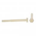 Prime-line Hex Head Cap Screws 5 16 In-18 X 3 In Nylon 10 Pack