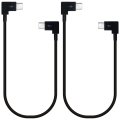 New 2-pack Plastic 30cm 11 8inch Charging Otg Data Transfer Cable Wire For Dji Mavic Mini 3 Pro Mini 4 Air 2s Mavic Air 2 Dji 