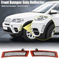 X Autohaux Pair 63147274433 Front Bumper Reflector Side Marker For Bmw Xdrive35d Xdrive35i Xdrive50i Replace Original White