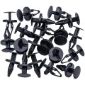 Rexka 20pcs Fender Liner Wheelhouse Bumper Push Tpye Retainer Pin Clips For Gm 11589289 Chrysler 6508863aa Jeep Ram Buick