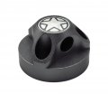 Vms Racing Antenna Housing Base Cover In Gunmetal Billet Aluminum Compatible With Jeep Wrangler Jk Sahara Sport Rubicon