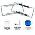 Utah Jazz Team Nba Metal License Plate Frame For Front Or Back Of Car Officially Licensed Up Close
