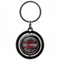 Plasticolor 004534r01 Harley-davidson Vintage Logo Spinner Key Chain 