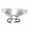 Tcmt Motorcycle Front Led Turn Signal Lights Fit For Kawasaki Ninja 250 300 13-18 400 650 18-23 1000 Sx 20-23 Zx-6r 13-23