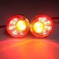 Httmt- Front Rear Both Side Clear Led Running Brake Turn Signal Glossy Black Indicator Light Compatible With H-d Xl 883 1200