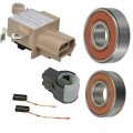 Maniacem Alternator Rebuild Kit For 2009-2010 Ford Superduty V8 V10 Tn104210-5820 Tn104210-5821 Regulator Brushes Bearings 