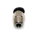 Witbot Pc4-m10 Male Straight Pneumatic Pefe Tube Push In Quick Fitting Connector For E3d-v6 Long-distance Bowden Extruder 3d 