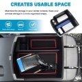 Autorder Custom Fit For Center Console Organizer Hyundai Kona 2018-2021 2022 2023 Accessories Armrest Box Storage Insert Tray