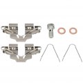 Silver Rear Driver Brake Caliper Aintier 19b6287 For Toyota 2010-2015