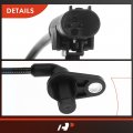 A-premium Front Right Abs Wheel Speed Sensor Compatible With Toyota Models Venza 2009-2015 2 7l 3 5l Sport Utility Passenger
